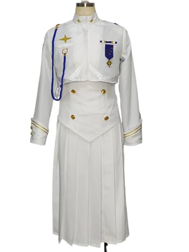 [エルフ森林] 連河チェリノ コスプレ 衣装 ブルーアーカイブ 制服 ユスティナ聖徒会 会長 コスプレ用衣装 コスプレ コスチューム 仮装 cosplay 男性S